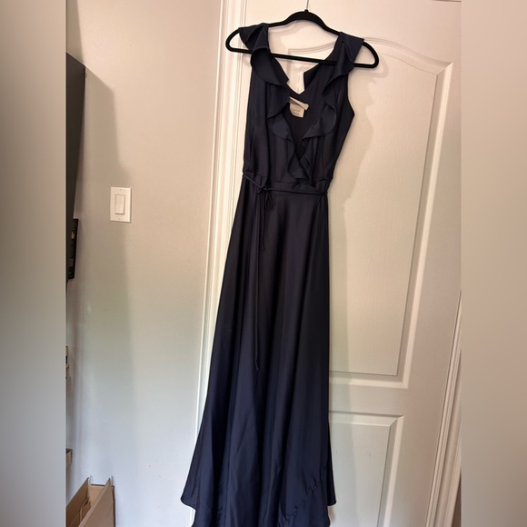 BHLDN bridesmaids Katey Dress In navy - Picture 3 of 4